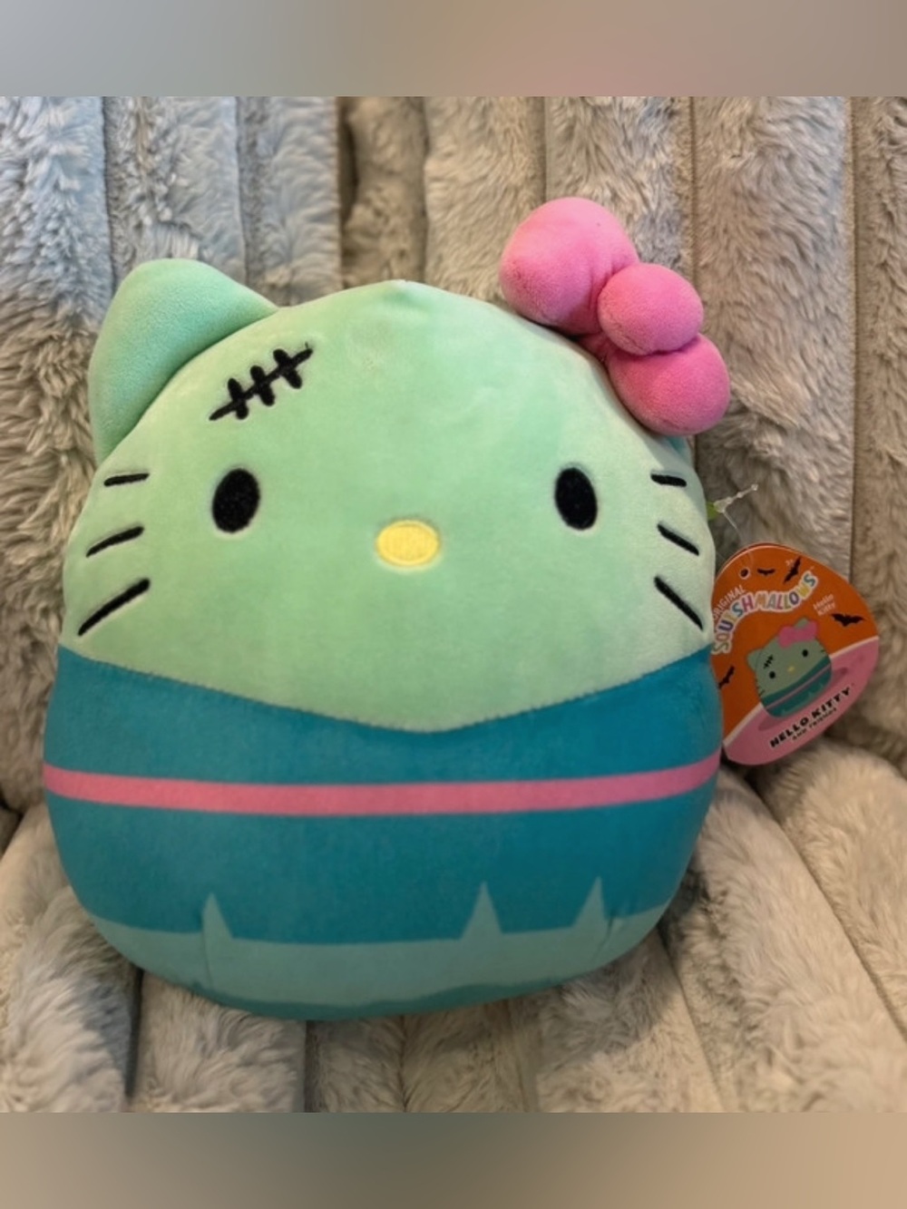 Squishmallows Sanrio Halloween 8” Hello Kitty Frankenstein Plush Doll 2025